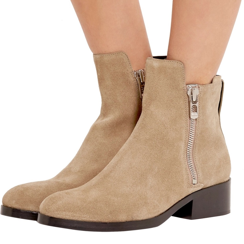 3.1 Phillip Lim Alexa Suede Ankle Boots size 8.5